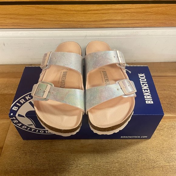 Birkenstock Arizona Iridescent Light Rose - Picture 3 of 3